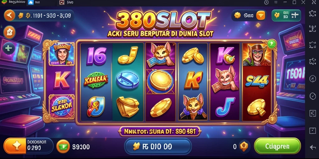Tampilan menarik dalam gameplay Action 380SLOT.