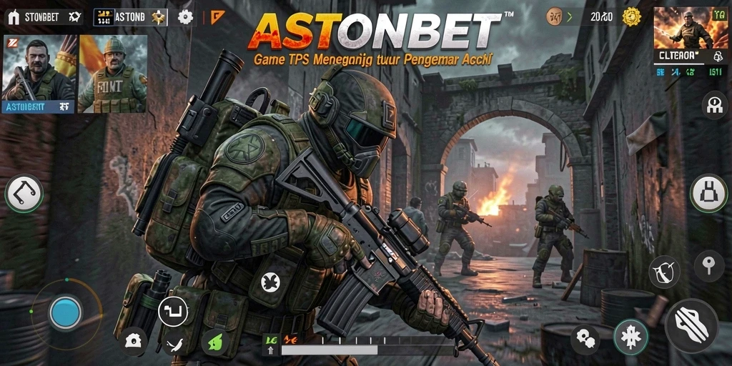Tangkapan layar menampilkan pertempuran seru dalam ASTONBET.