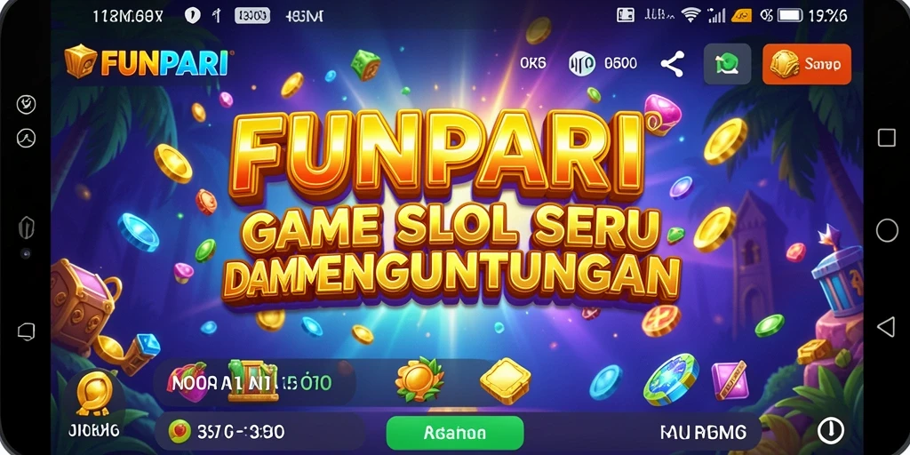 Tampilan gameplay menarik saat bermain Slot di FUNPARI.