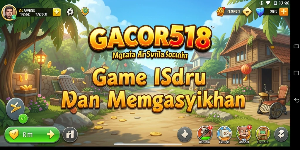 Gameplay seru dengan karakter unik dalam GACOR518.