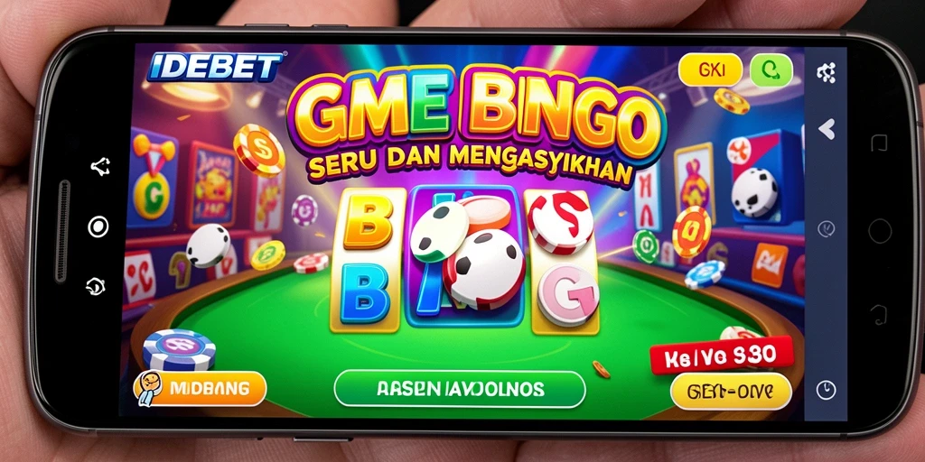 Tampilan gameplay Bingo yang seru dan interaktif di IDEBET.