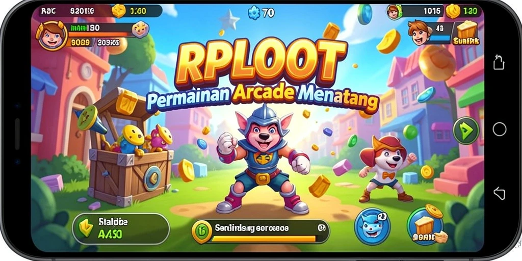 Tampilan gameplay seru dan menantang di RPLOOT.