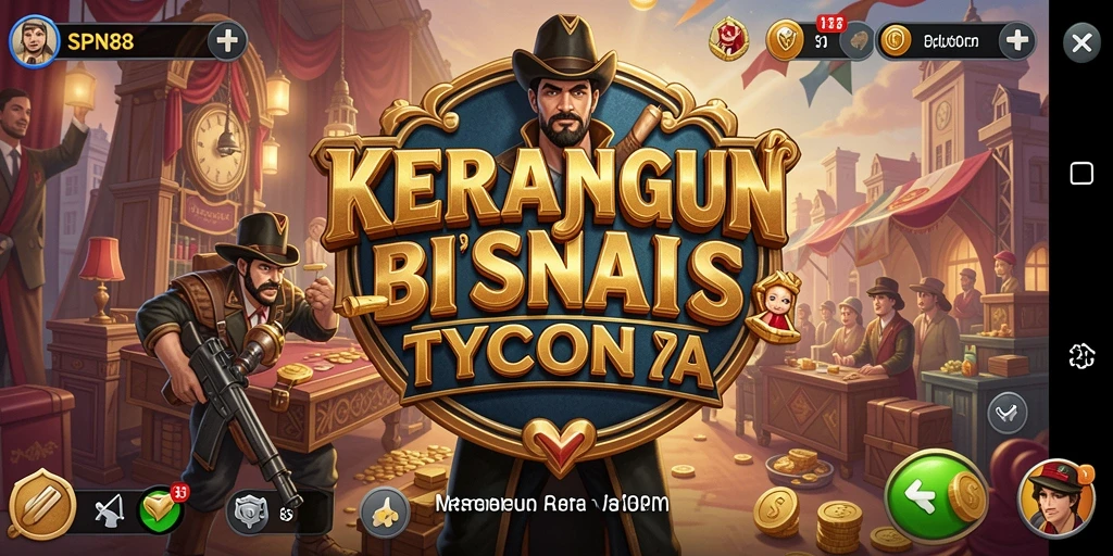 Tampilan gameplay Tycoon yang mengasyikkan dengan desain visual yang menakjubkan.