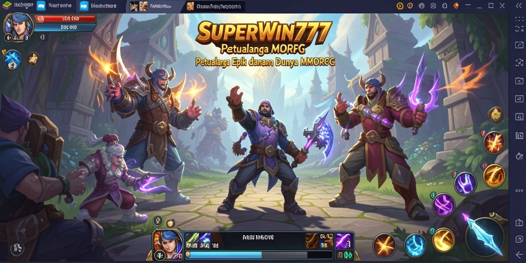 Gameplay epik dalam dunia fantasi SUPERWIN777.
