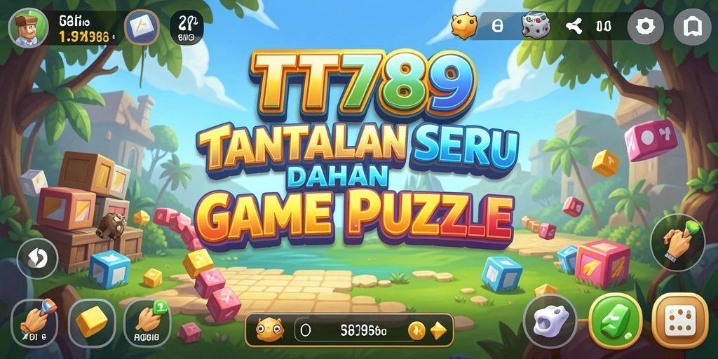Tampilan gameplay TT789 dengan berbagai puzzle menarik yang menantang.